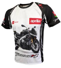 aprilia tuono v4 be a racer carbon 3D maglietta 