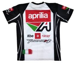 aprilia tuono v4 be a racer carbon 3D printed tshirt 