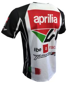 aprilia tuono v4 be a racer carbon 3D t shirt 