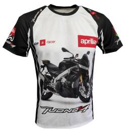 aprilia tuono v4 be a racer carbon 3D tee 