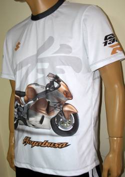 Suzuki hayabusa gsx 1300r 2000 busa gsxr racing camiseta