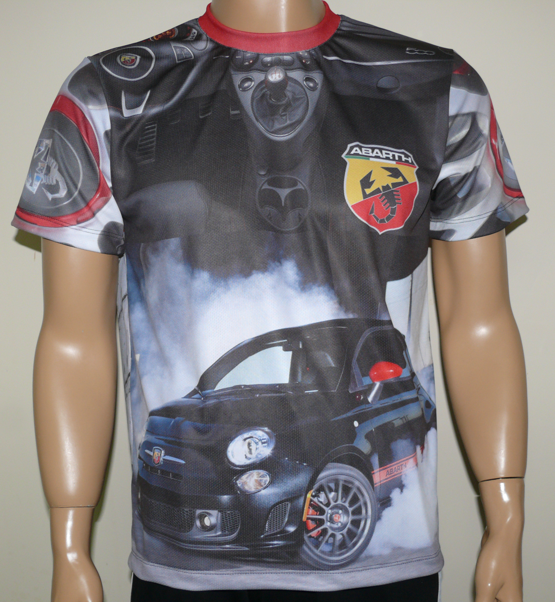 Fiat Abarth t-shirt with logo and all 