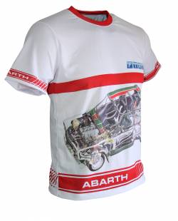 fiat abarth 131 motorsport racing 3d camiseta.JPG