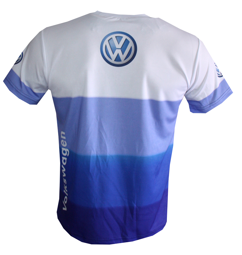 VW t-shirt with logo and all-over printed picture - T-shirts with all ...