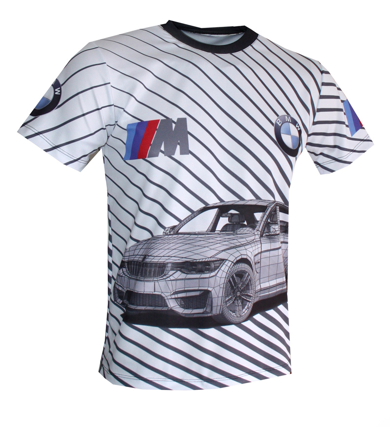 BMW M3 t-shirt with logo and all-over 