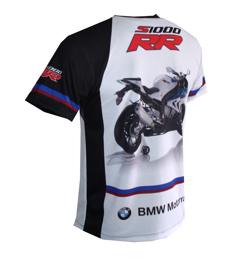 BMW S1000RR r t-shirt with logo and all-over printed picture - T-shirts ...
