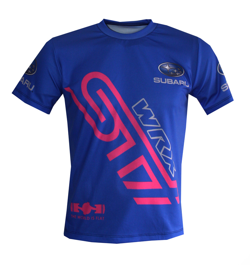 Subaru STI t-shirt with logo and all-over printed picture - T-shirts ...