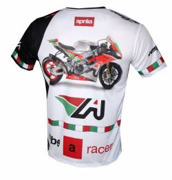Aprilia RSV4 RF-W 2016 moto sportsbike racing shirt