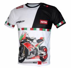 Aprilia RSV4 RF-W 2016 moto sportsbike racing tshirt