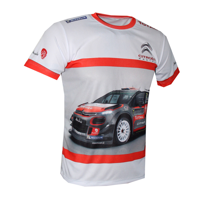 Citroen WRC fan t-shirt high quality full print
