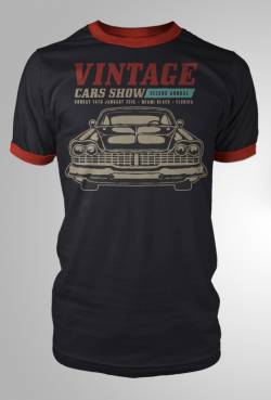 american muscle car vintage retro tshirt 
