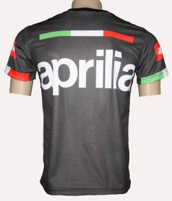 aprilia motorsport racing camiseta 