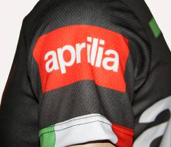 aprilia motorsport racing tshirt 