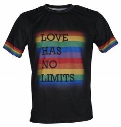 pride love has no limits gay lesbian t shirt 