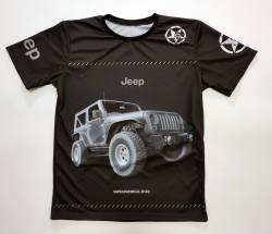 Jeep Wrangler offroad car tshirt 