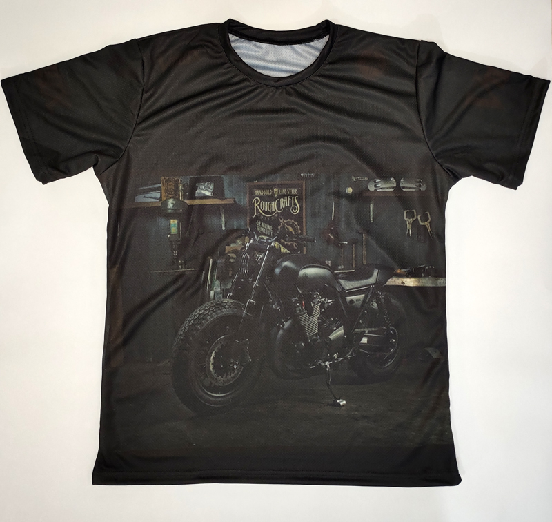 Yamaha V-Max t-shirt with logo and all-over printed picture - T-shirts ...