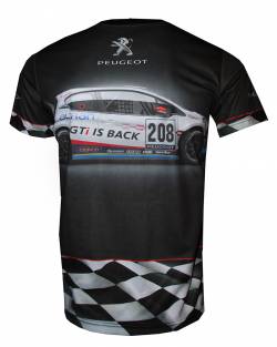 peugeot gti 208 tshirt motorsport racing 