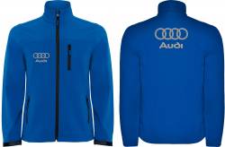 Audi embroidered softshell jacke