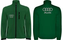 Audi embroidered softshell jacket