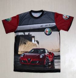 Alfa Romeo 4C maglietta