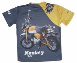 Honda Monkey all over printed shirt