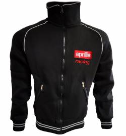 Aprilia Racing Team sweatshirt jacket with zip