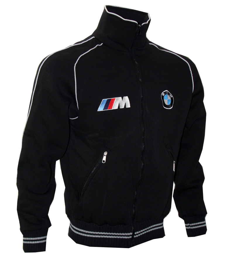 BMW Power full zip sweatshirt jacket with embroidered logo - T-shirts ...