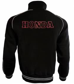 Honda sweatshirt jacket with zip