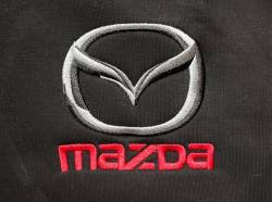 Mazda jacke mit logo