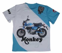 Honda Monkey pearl blue t-shirt