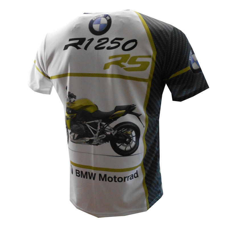 BMW R1250RS Sport t-shirt with logo and all-over printed picture - T ...