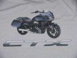 Honda CTX 1300 Deluxe Blue Metallic t-shirt