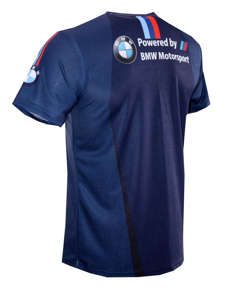BMW M-Performance t-shirt with logo and all-over printed picture - T ...