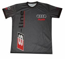 Audi S-Line Quattro 3d camiseta