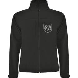 Dodge embroidered giacca softshell