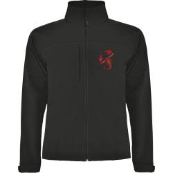 Fiat embroidered softshell jacket