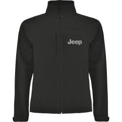 Jeep embroidered softshell jacket