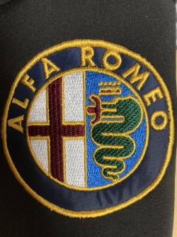 Chaqueta softshell con Alfa Romeo logo