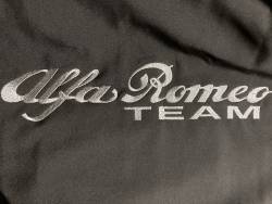 Felpa con zip con Alfa Romeo logo