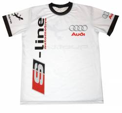 Audi S-Line Quattro 3d maglietta