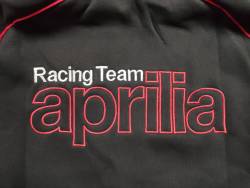 Sweat zippe avec Aprilia logo