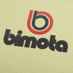 Felpa con zip con Bimota logo