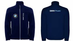 Felpa con zip con BMW M-Power logo