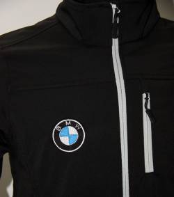 Full zip sweatshirt jacket with BMW M-Power logo