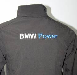 Full zip sweatshirt jacket with BMW M-Power logo