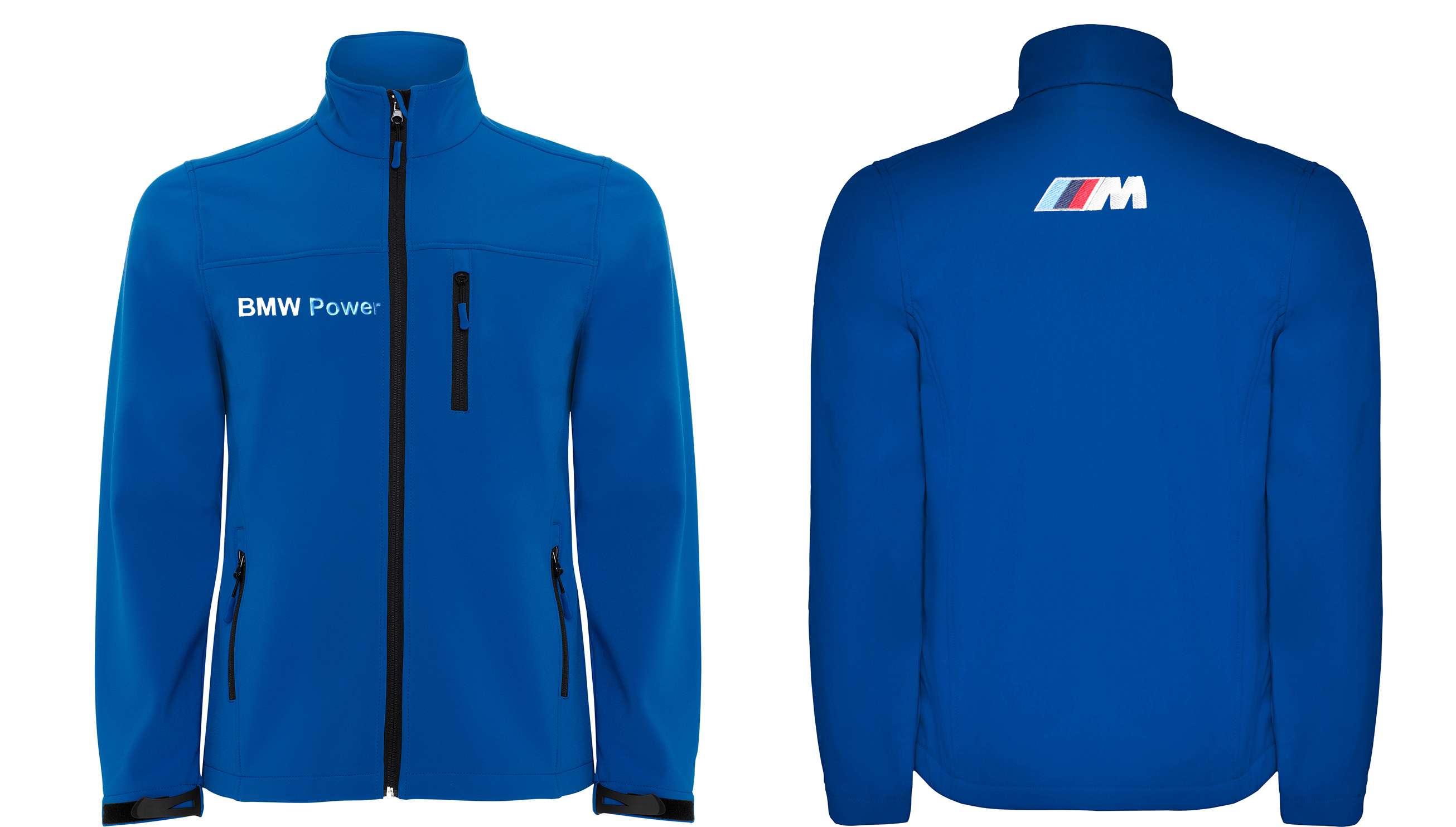 BMW embroidered water and wind resistant softshell jacket - T-shirts with  all kind of auto, moto, cartoons and music themes