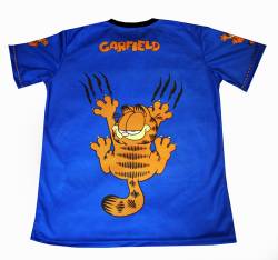 garfield cat animation camiseta cartoon caricature 