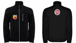 Sudadera con cremallera con Fiat logo