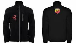 Sudadera con cremallera con Fiat logo