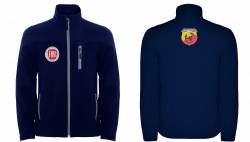 Felpa con zip con Fiat logo